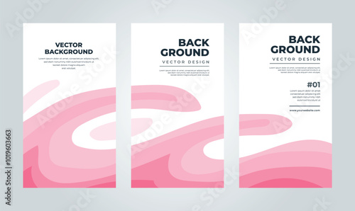 Vector Colorful liquid and fluid background