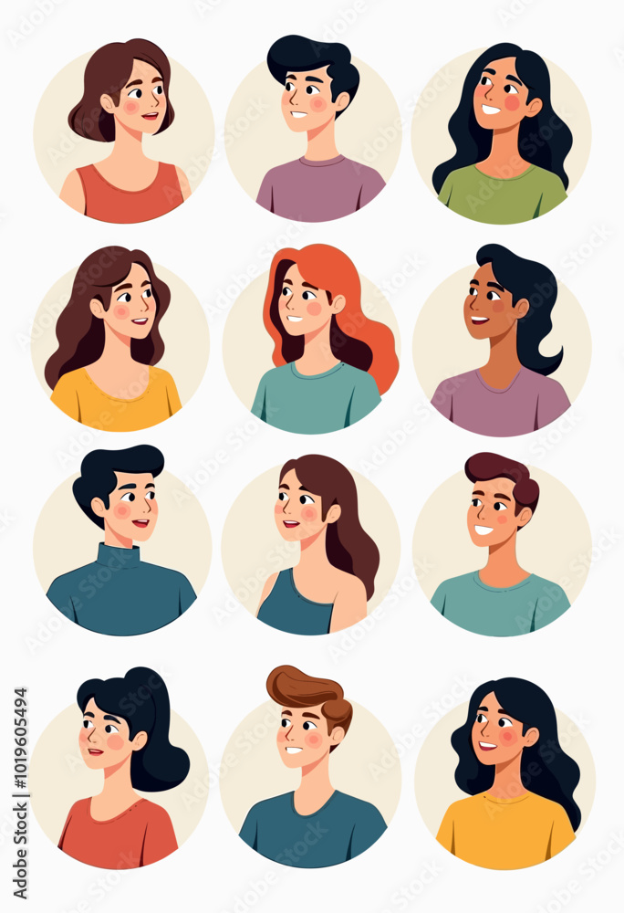 Celebrate Diversity: Vibrant LGBTQ+ Pride Month Icon Set - Vector Illustrations for Inclusivity Celebrate Diversity: Vibrant LGBTQ+ Pride Month Icon Set - Vector Illustrations for Inclusivity