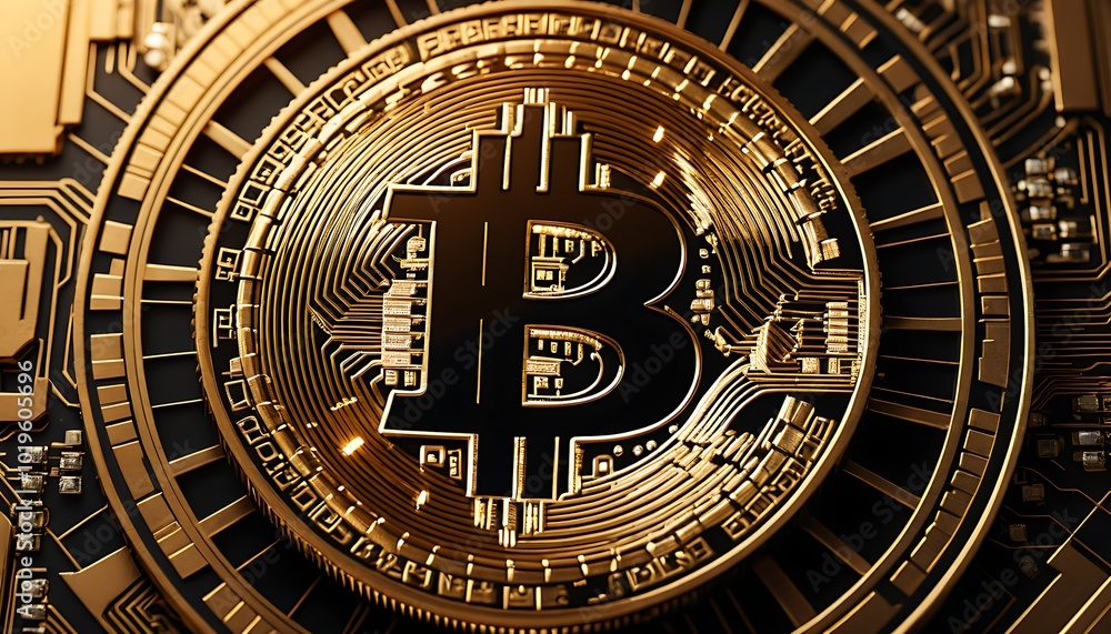 Obraz premium AI-Driven Analysis of BTC Market Potential