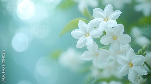 Best Star jasmine white flowers and indrakamal flower : Generative AI