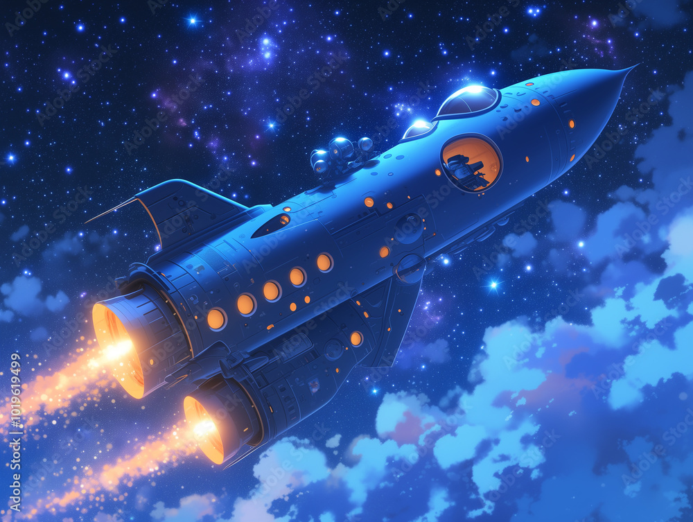 custom made wallpaper toronto digitalspaceship in the sky