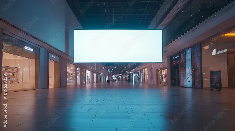 Large billboard poster ad space at a shopping mall Blank advertising slot for huge marketing campaign visual content Tall and wide video wall display copy space : Generative AI Large billboard poster ad space at a shopping mall Blank advertising slot for huge marketing campaign visual content Tall and wide video wall display copy space : Generative AI