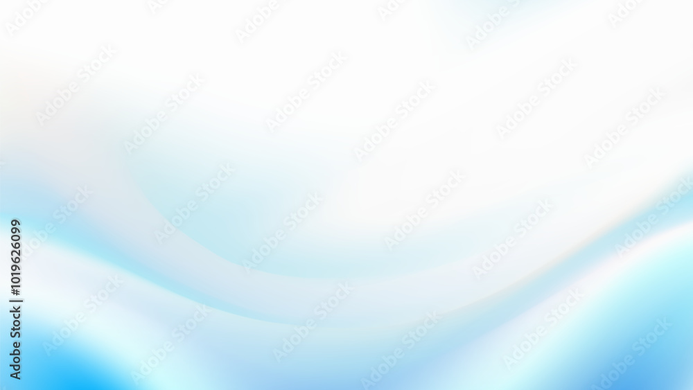Abstract Blue Gradient Background with Smooth Curves Abstract Blue Gradient Background with Smooth Curves