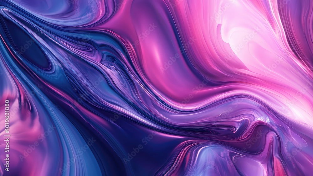 Abstract Swirling Pattern in Shades of Purple, Pink, and Blue Abstract Swirling Pattern in Shades of Purple, Pink, and Blue