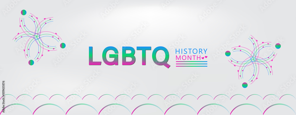 Visual representation of LGBTQ History Month, highlighting vibrant colors and symbols that honor LGBTQ contributions and culture Visual representation of LGBTQ History Month, highlighting vibrant colors and symbols that honor LGBTQ contributions and culture