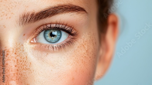 Close up portrait of a weary thoughtful woman s face with dark circles under her eyes reflecting the physical and emotional toll of insomnia and lack of sleep