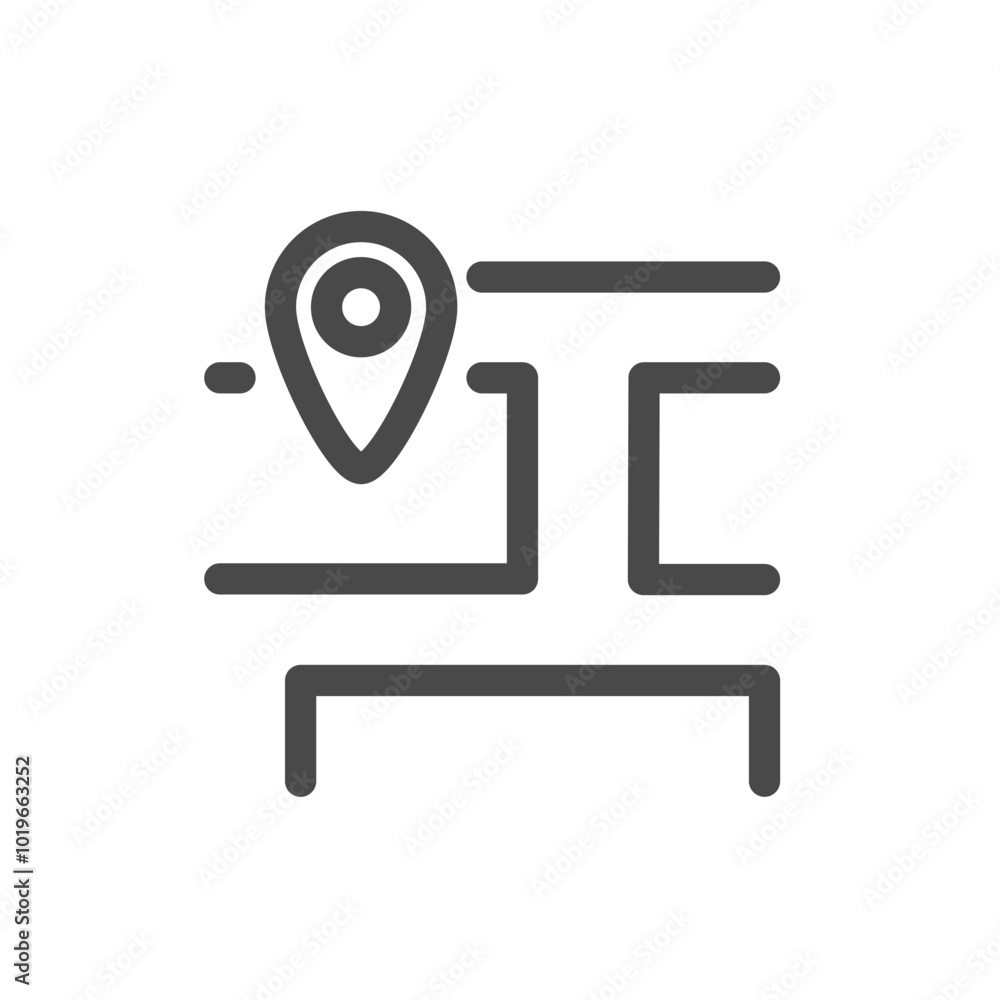 Travel icon outline style in grey color Travel icon outline style in grey color