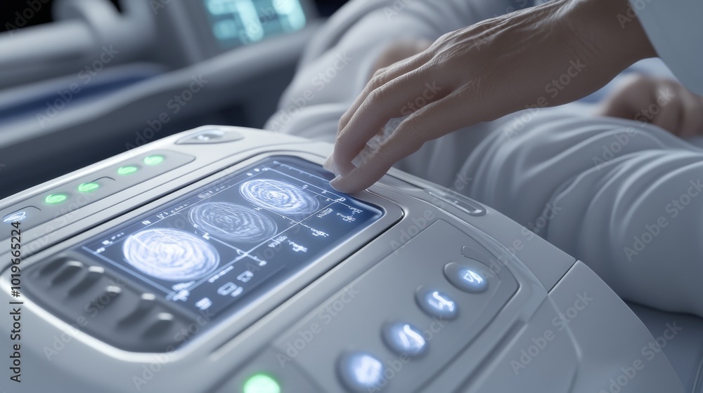 medical ultrasound procedure, closeup of medical ultrasound procedure, closeup of