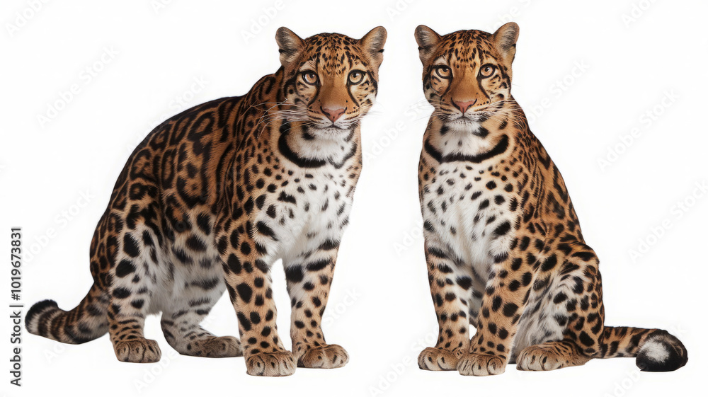 two clouded leopards in a serene pose showcasing their beauty and endangerment in wildlife photography two clouded leopards in a serene pose showcasing their beauty and endangerment in wildlife photography