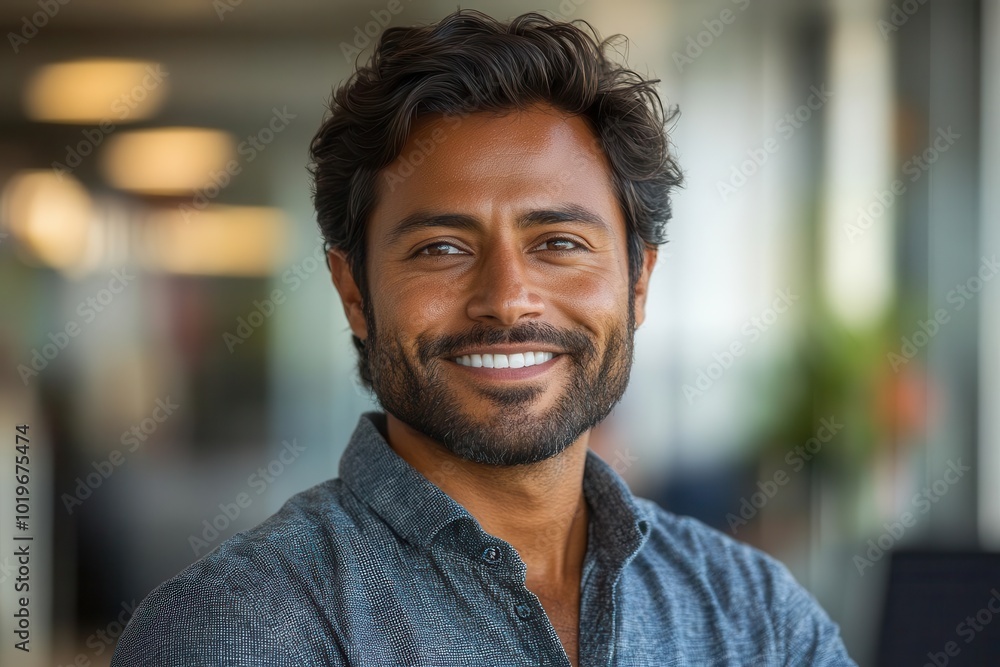 smiling indian businessman in casual attire exuding confidence and approachability against a plain white background highlighting diversity in modern professional settings smiling indian businessman in casual attire exuding confidence and approachability against a plain white background highlighting diversity in modern professional settings