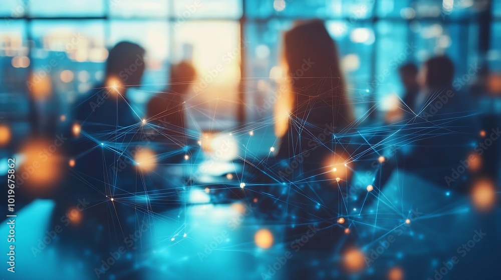 © The Little Hut - Teamwork and human resources HR management technology concept in corporate business with people group networking to support partnership trust teamwork and unity of coworkers in office : Generative AI © The Little Hut - Teamwork and human resources HR management technology concept in corporate business with people group networking to support partnership trust teamwork and unity of coworkers in office : Generative AI