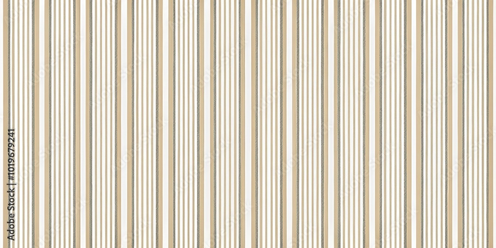 Obraz premium Striped Pattern with Alternating Beige and White Vertical Lines