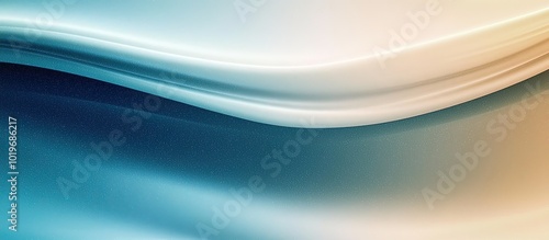 Fluid Blue and White Abstract: A Modern Background for Design