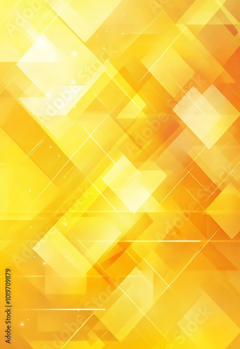 Yellow and redGeometric triangle shapes define this abstract modern background texture, enhanced by grainy noise. The image embodies a sophisticated interplay of lines, angles photo