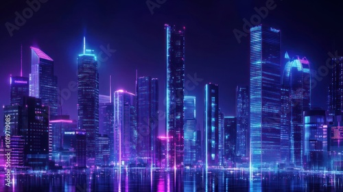 Neon Cityscape