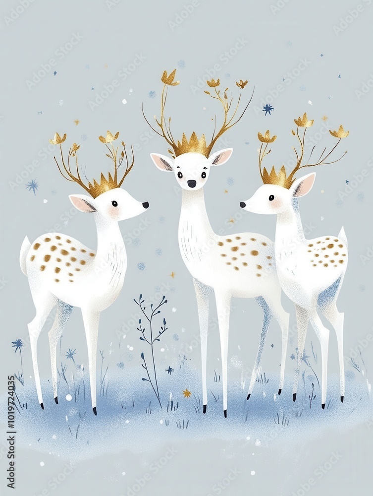 Cute little animals in autumn. Cute little animals in autumn.