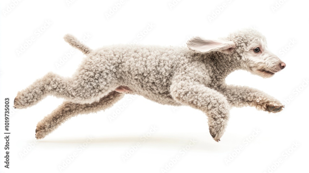A playful dog leaping in mid-air, showcasing agility and joy. A playful dog leaping in mid-air, showcasing agility and joy.