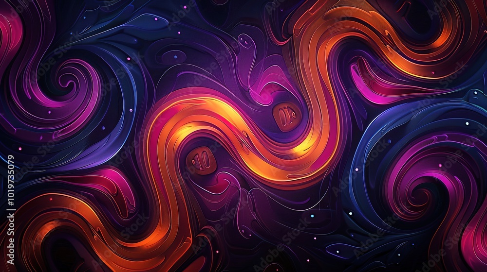 Obraz premium Design on an Interesting Background - a captivating and creative visual. The design stands out beautifully against the engaging and unique background.
