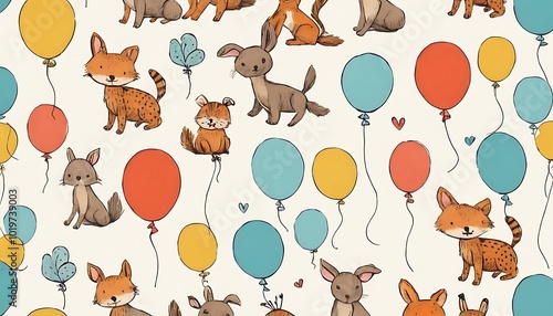 Wallpaper Mural easter seamless background Torontodigital.ca