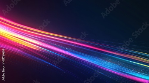 Abstract Light Trails