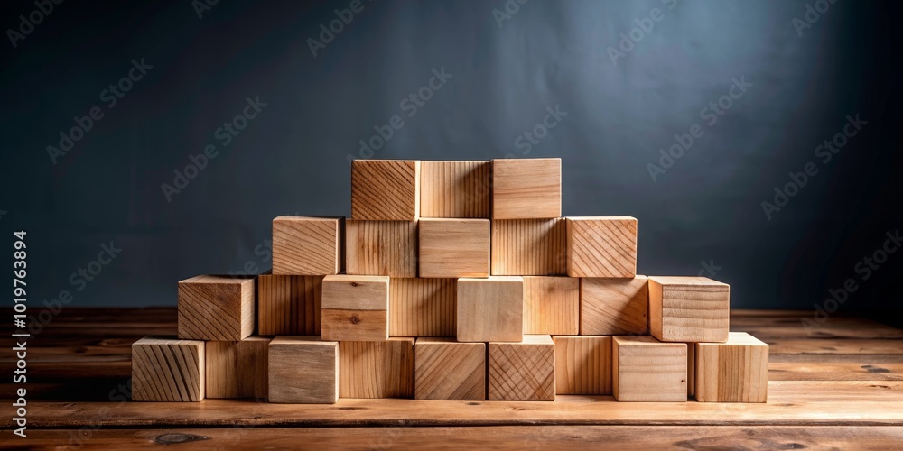 Wooden blocks stacked on a table , wooden, blocks, stack, table, colorful, toy, game, structure, balance, education, children Wooden blocks stacked on a table , wooden, blocks, stack, table, colorful, toy, game, structure, balance, education, children