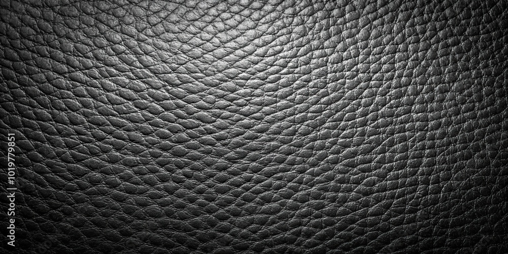 black leather texture with a black and white neo brutalist design black leather texture with a black and white neo brutalist design