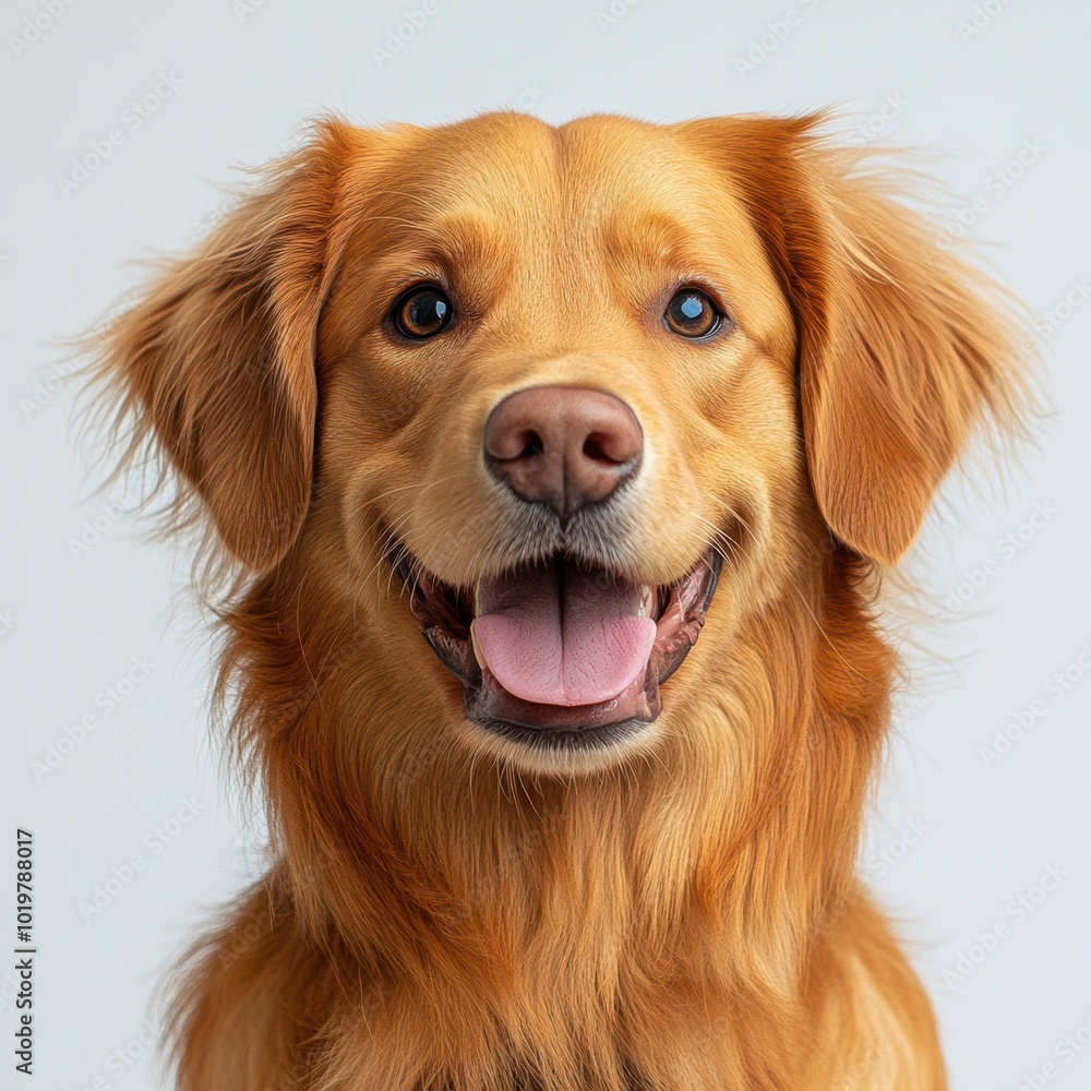 Golden Retriever Smile.