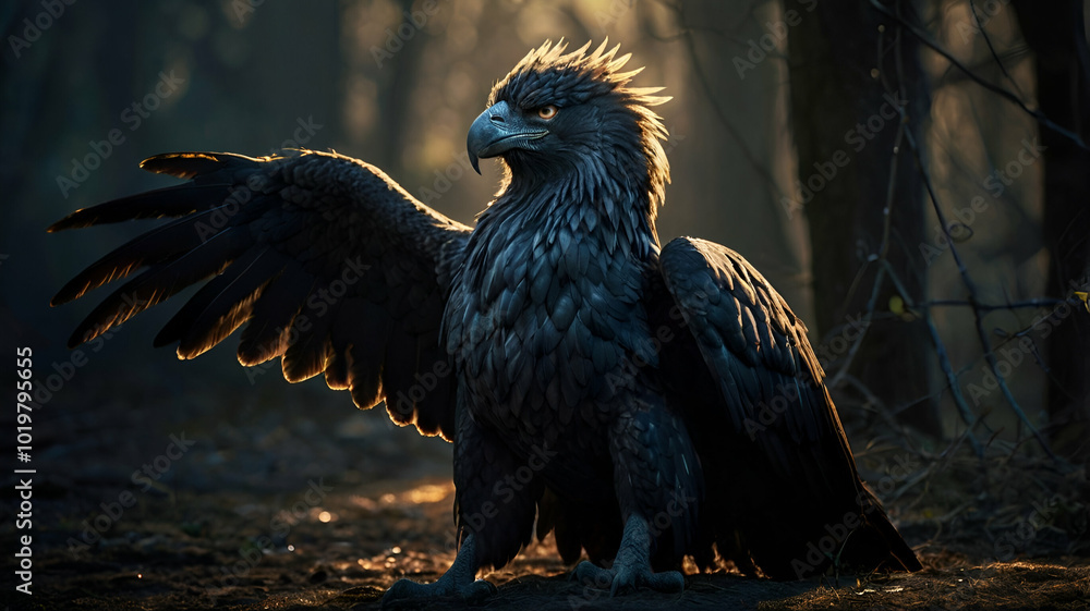 Fototapeta premium vulture in the wild