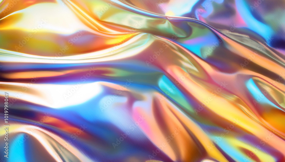 Abstract blur holographic rainbow foil iridescent background Abstract blur holographic rainbow foil iridescent background