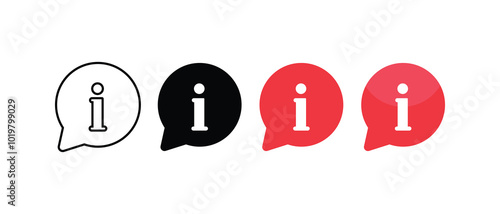 information icon set