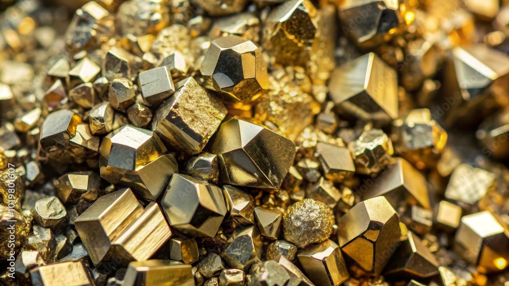 Shiny and metallic pyrite crystal texture , pyrite, crystal, texture, mineral, shiny, metallic, gold, reflective, geometric Shiny and metallic pyrite crystal texture , pyrite, crystal, texture, mineral, shiny, metallic, gold, reflective, geometric