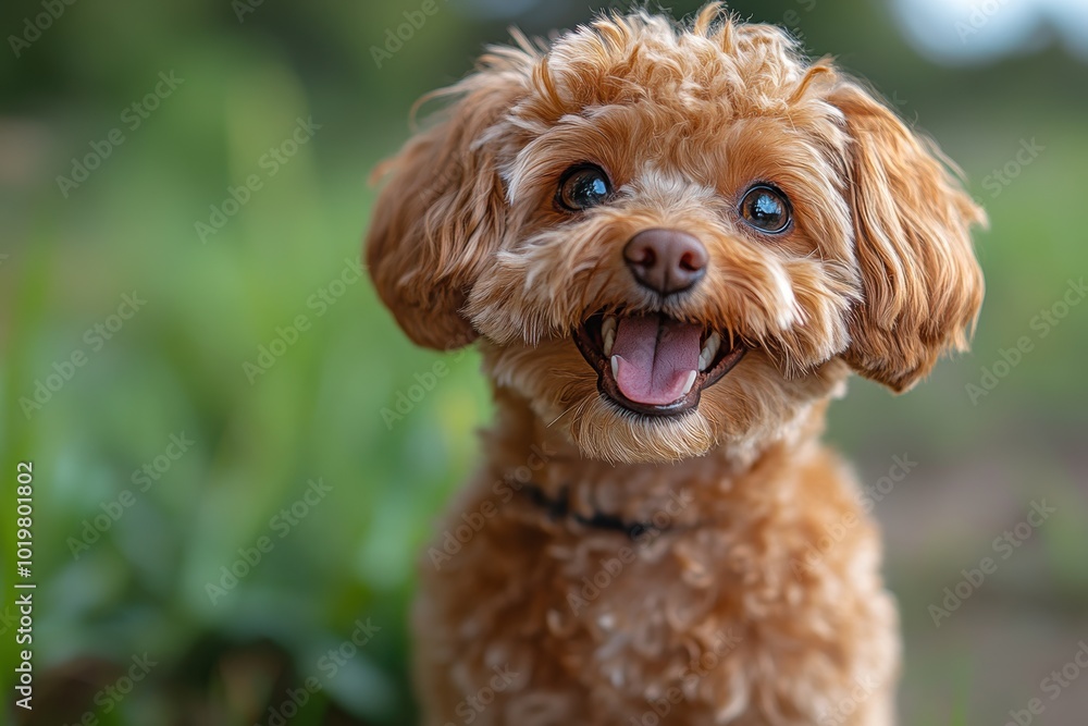 Happy Toy Poodle. Happy Toy Poodle.