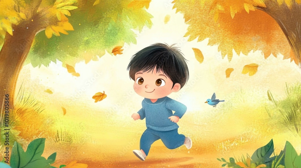 Natural scenery in autumn Natural scenery in autumn