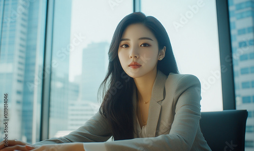 Free Download beautiful korean professional business woman manager pretty asian secretary - GFXLoad