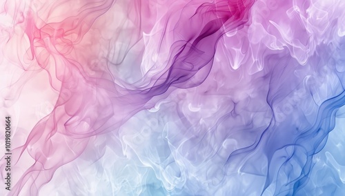 Abstract pastel watercolor background with a soft color gradient and fluid shapes. The design is a beautiful, delicate pattern of pastels, creating an elegant wallpaper or background