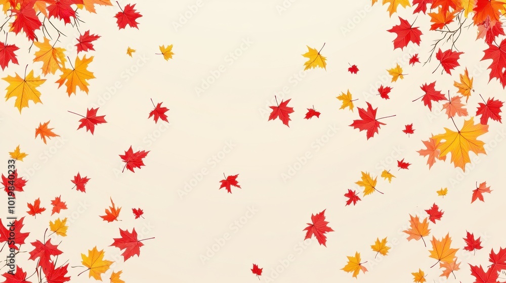Natural scenery in autumn Natural scenery in autumn