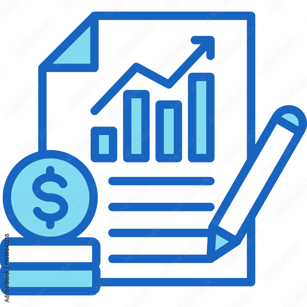 Financial Statement Icon Financial Statement Icon
