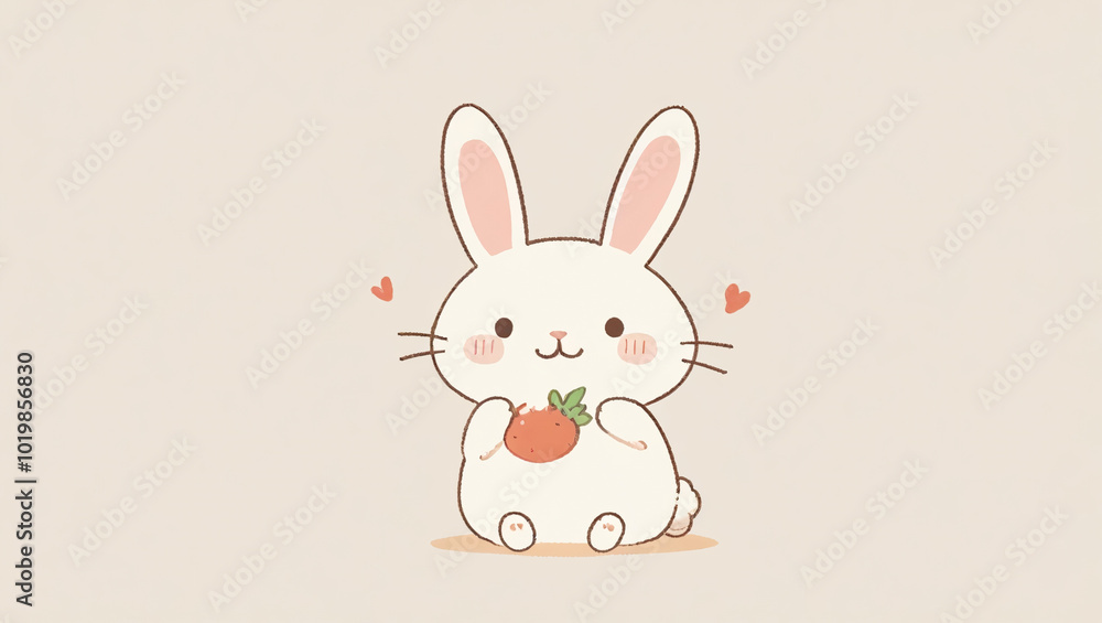 easter bunny with eggs easter bunny with eggs