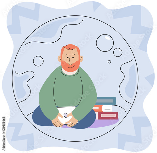 Boundary vector illustration. Different cultures have distinct norms and practices regarding boundaries and communication The psychological aspect boundaries significantly impacts our well being