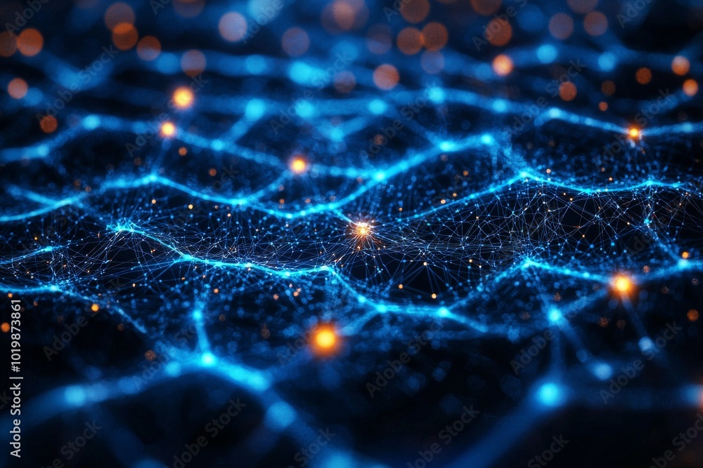 Digital Technology background of data and network Digital Technology background of data and network