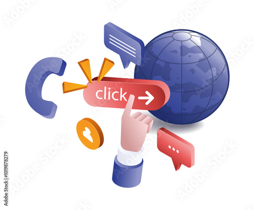 Press click to search world information