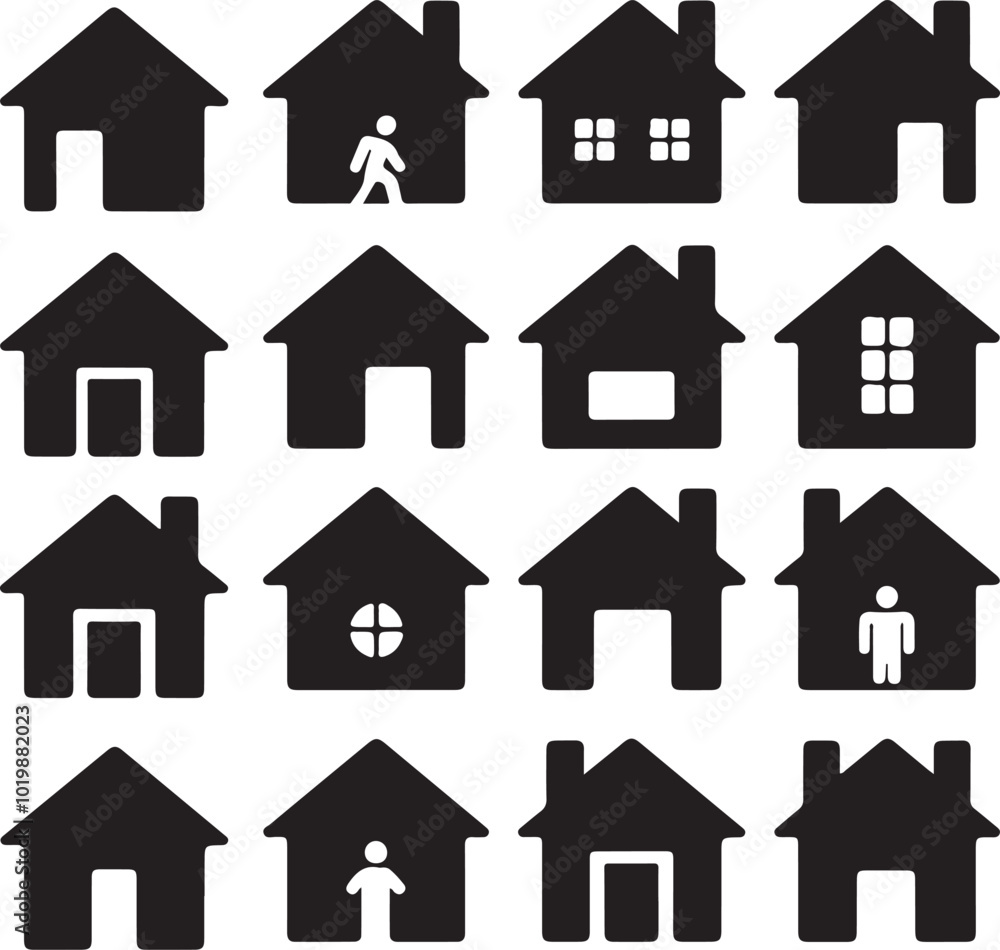 Real state Icon set illustration vector . Real state Icon set illustration vector .