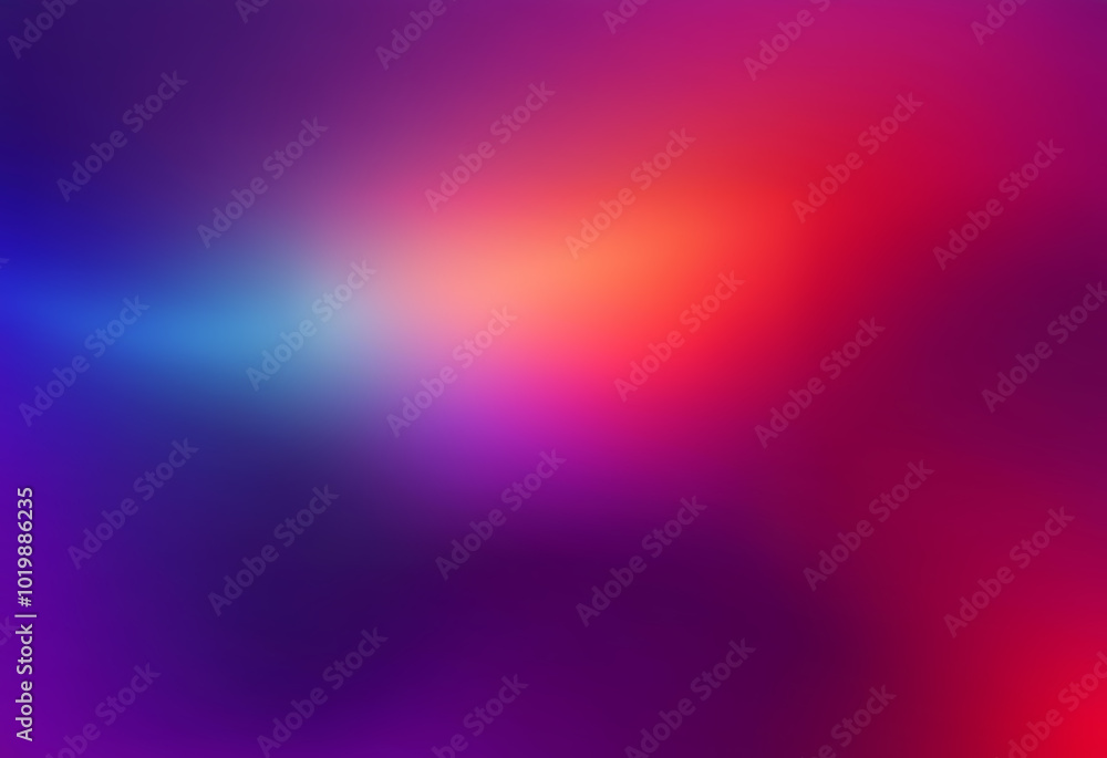 Blurred background with a gradient of purple, blue, red, and orange. Blurred background with a gradient of purple, blue, red, and orange.