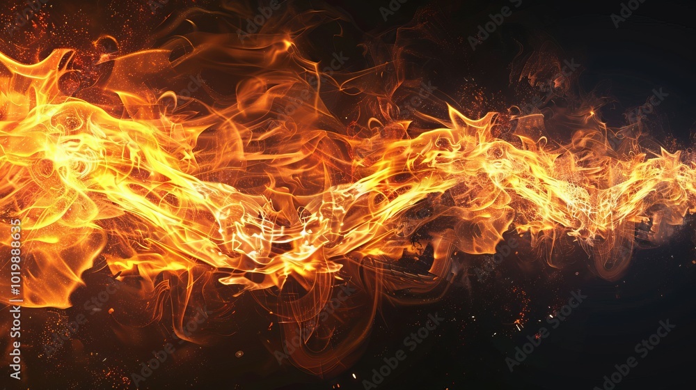 Stunning illustration of a fiery energy portal on a smooth black background, evoking mystical power and dynamic energy
Stunning illustration of a fiery energy portal on a smooth black background, evoking mystical power and dynamic energy