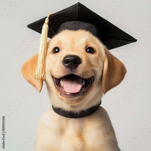 Graduation Puppy. photo