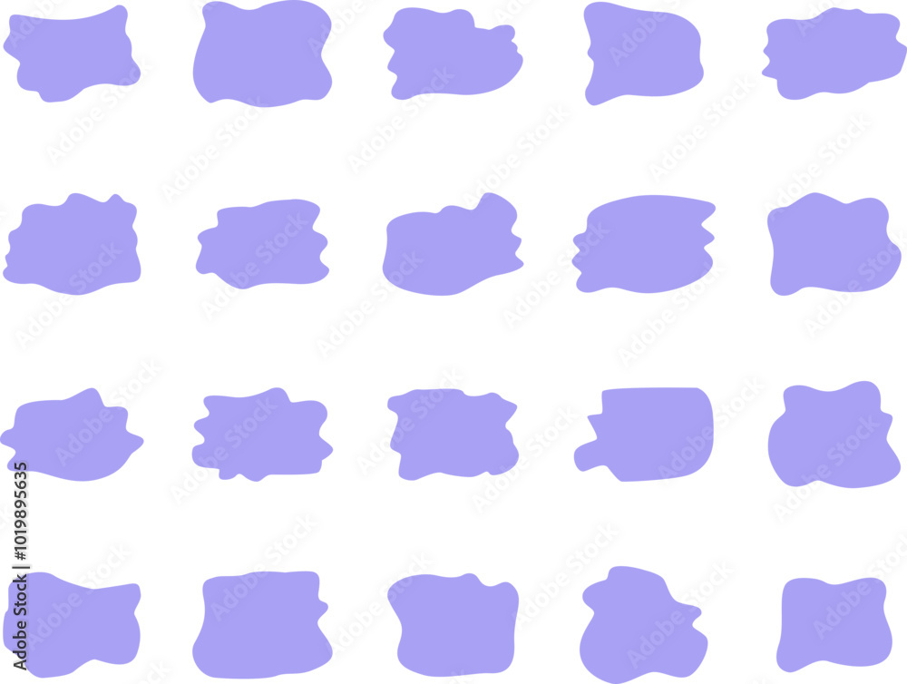 purple cute shape purple cute shape