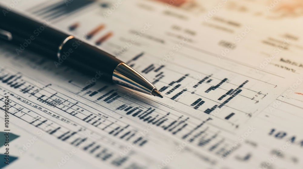 Financial Analysis with Pen on Charts Financial Analysis with Pen on Charts