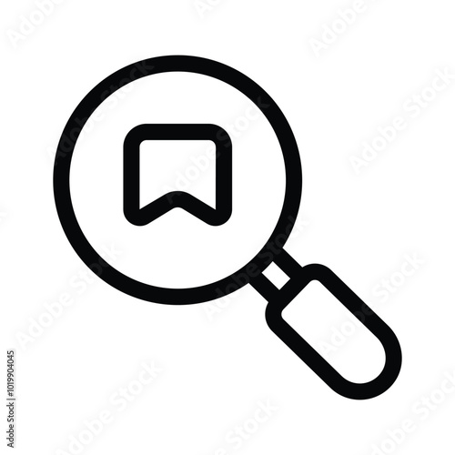 A magnifying glass icon symbolizing search or exploration