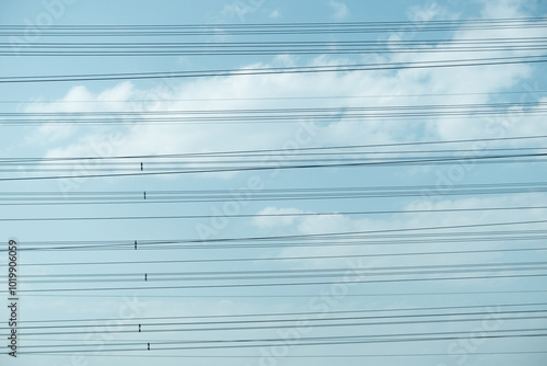 Aerial wires photo