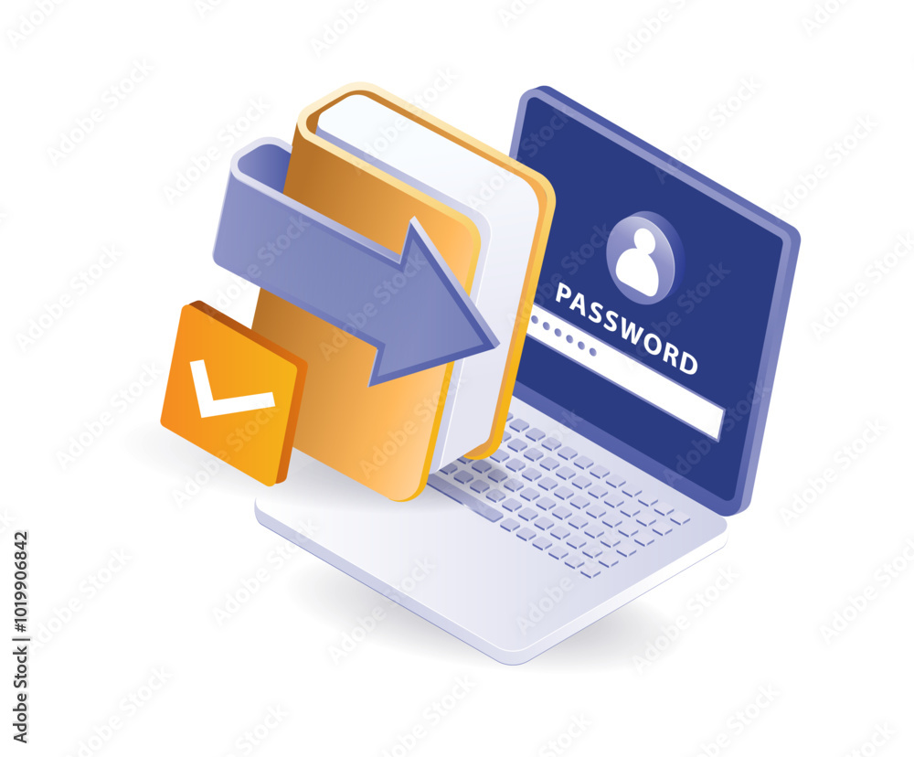 Computer password with data folder file Computer password with data folder file